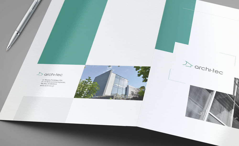 Teczki reklamowe Archi-Tec