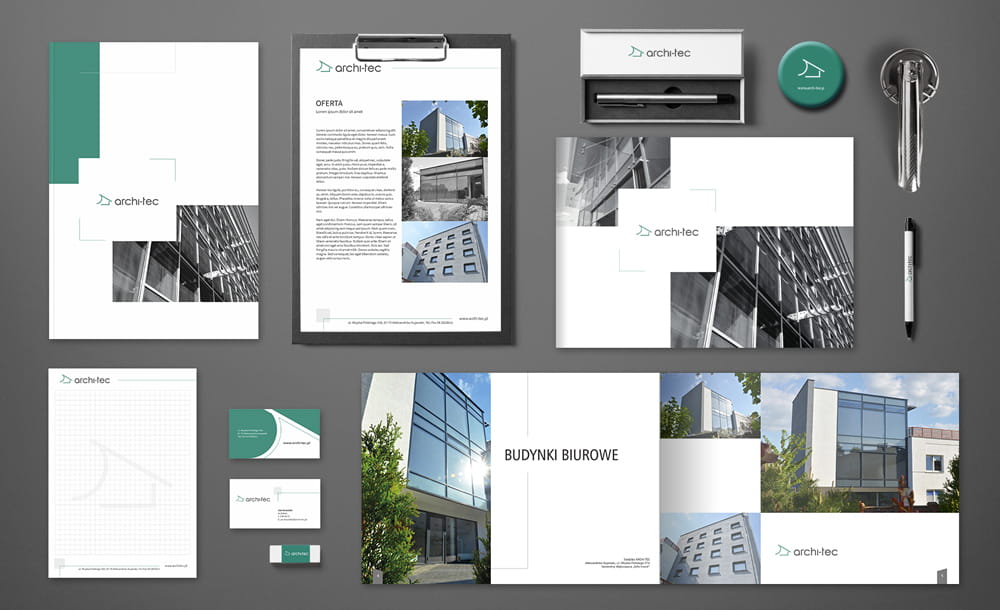 Teczki reklamowe Archi-Tec