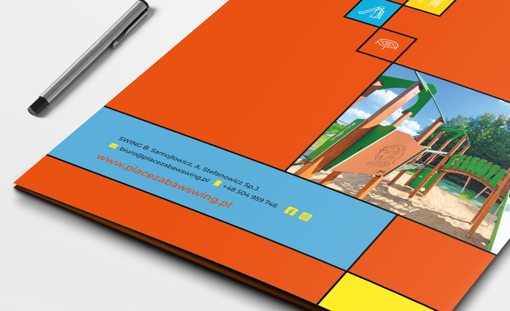 Teczki reklamowe Swing