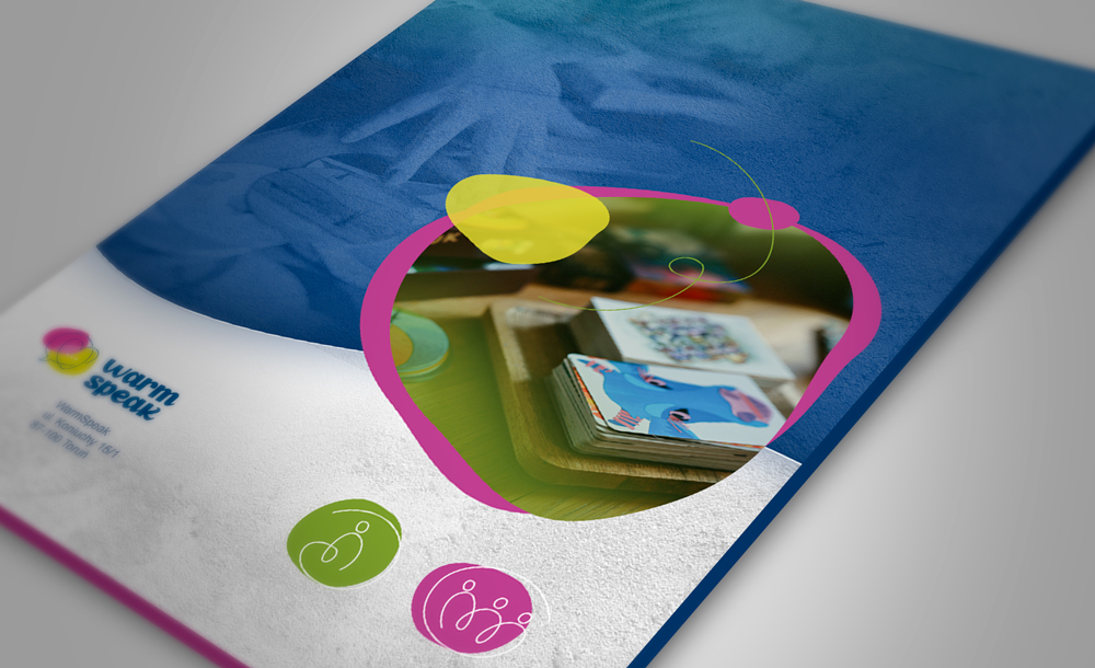 Teczki reklamowe Warmspeak