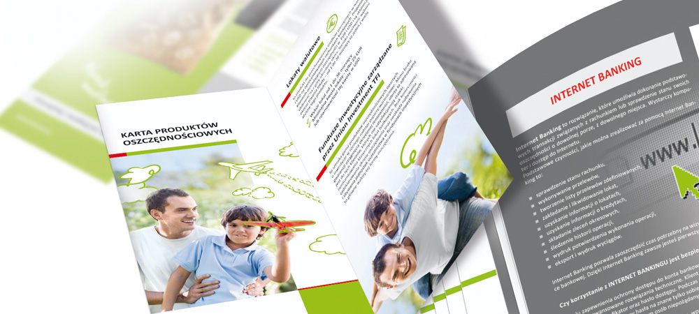 Ulotki reklamowe Bank Spółdzielczy