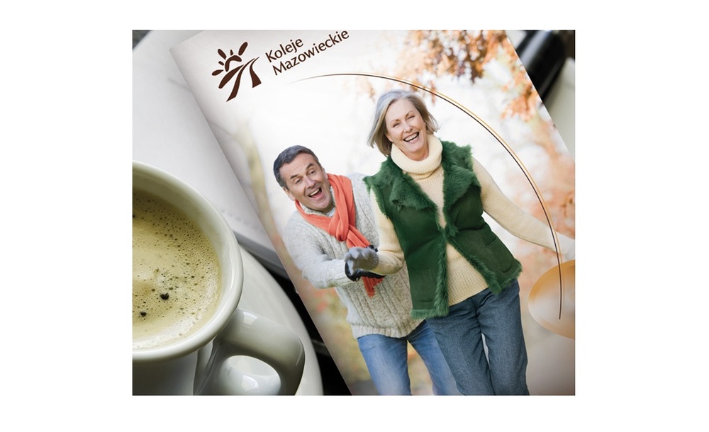 Ulotki reklamowe Koleje Mazowieckie