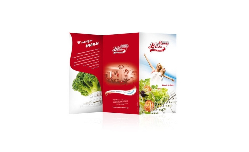 Ulotki reklamowe Monte Kristo