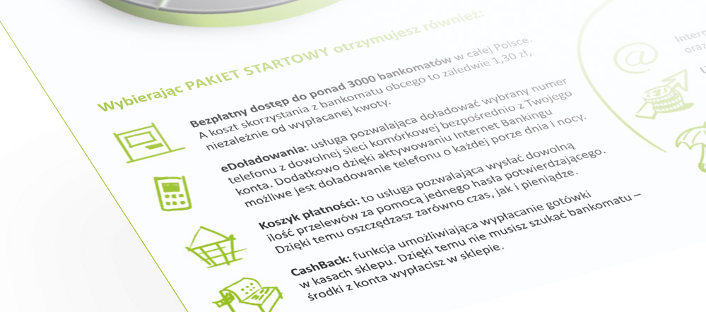 Ulotki reklamowe Bank Spółdzielczy