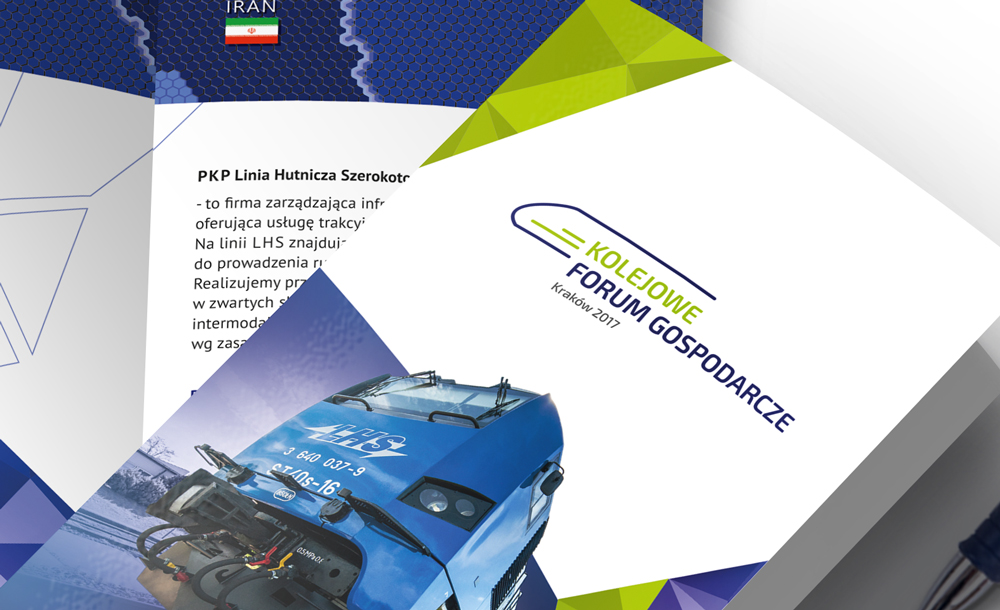 Ulotki reklamowe Kolejowe Forum Gospodarcze