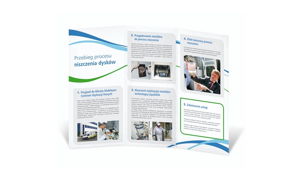 Ulotki reklamowe Liquid Data