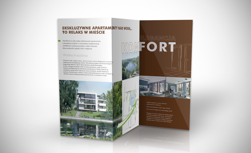 Ulotki reklamowe Villa Polanka