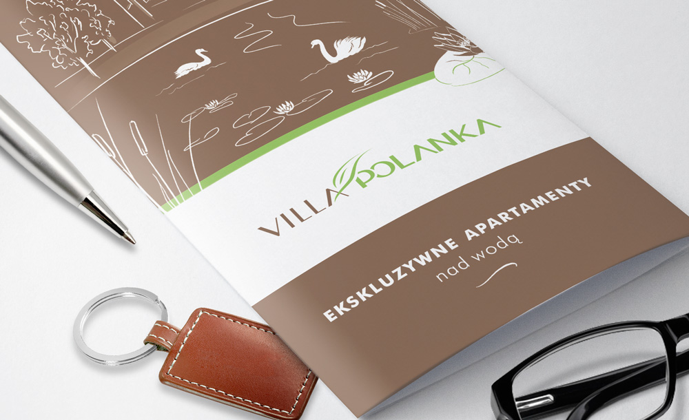 Ulotki reklamowe Villa Polanka