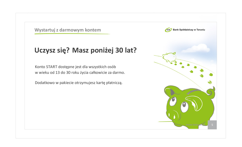 Prezentacje multimedialne Bank Spółdzielczy