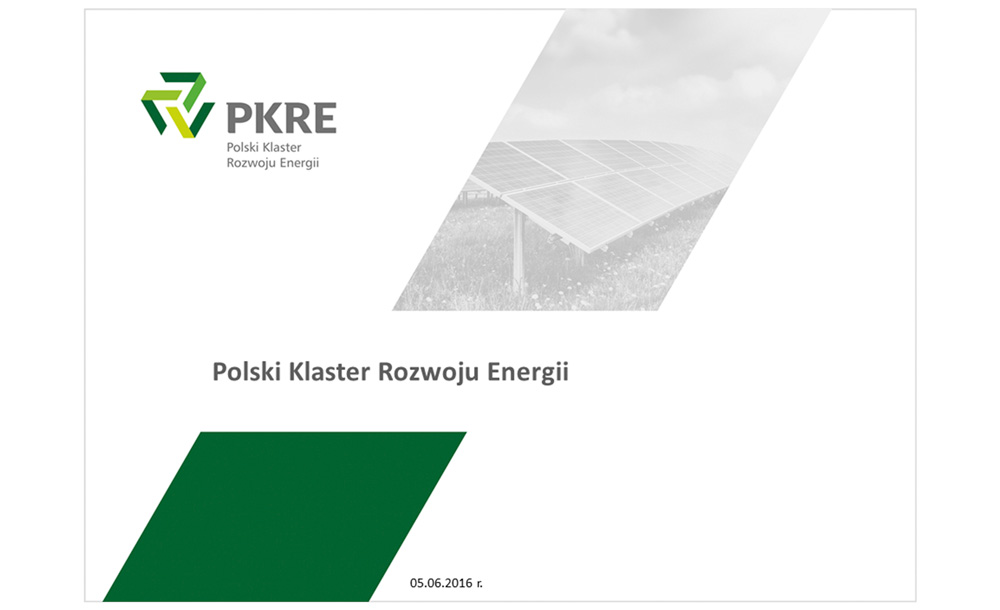 Prezentacje multimedialne Klaster Rozwoju Energii