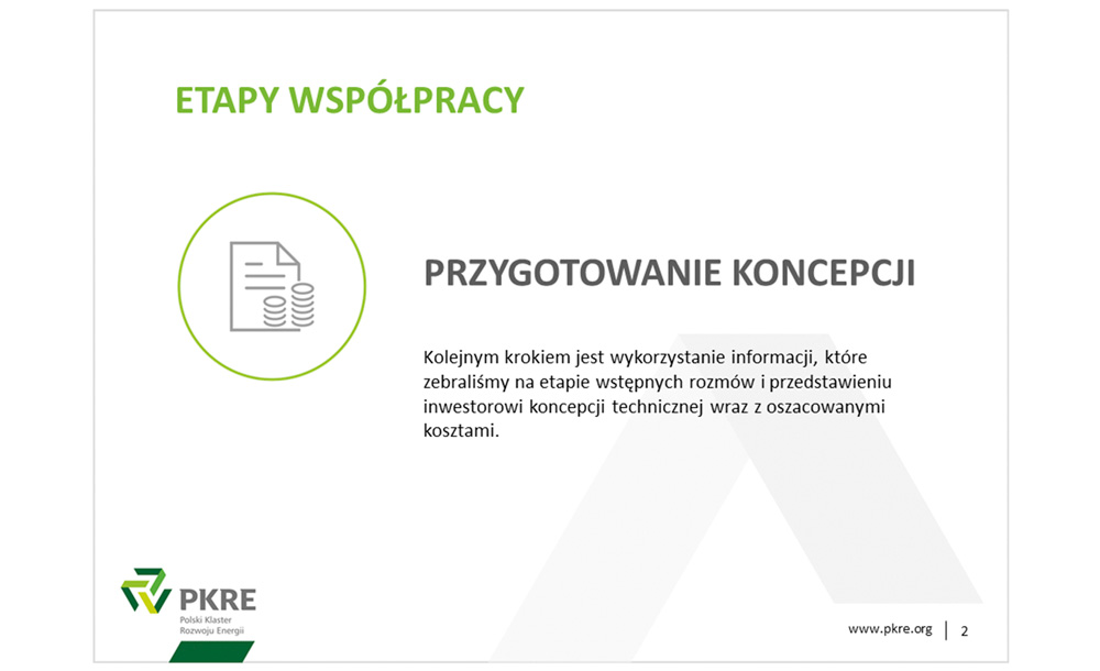 Prezentacje multimedialne Klaster Rozwoju Energii