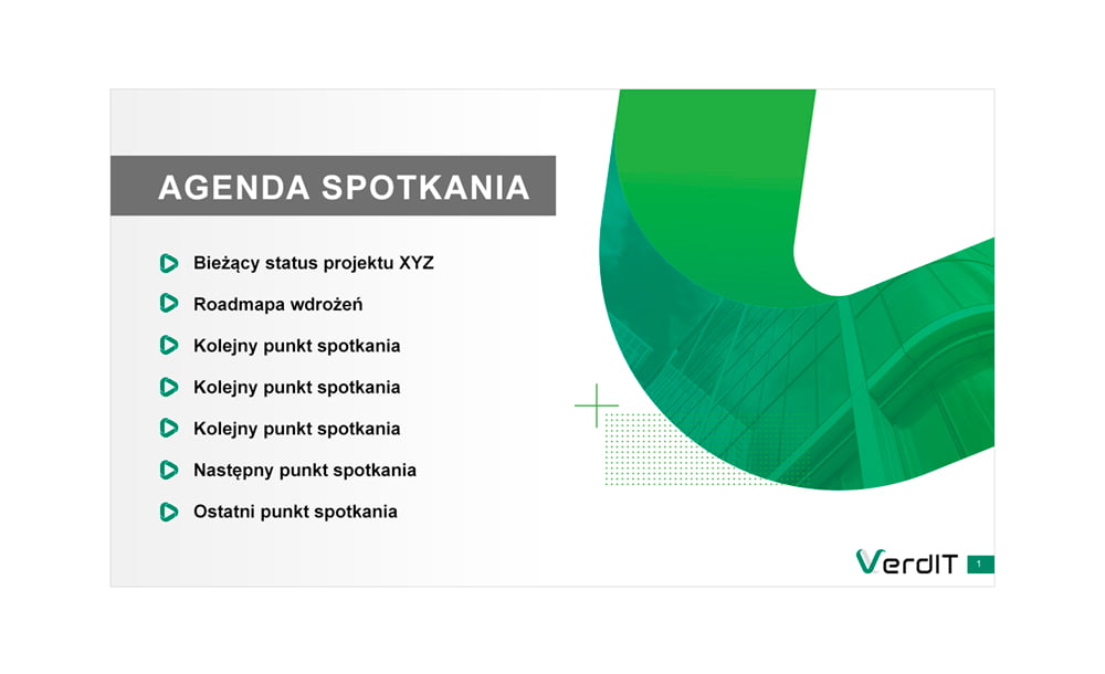 prezentacje firmowe Verdit