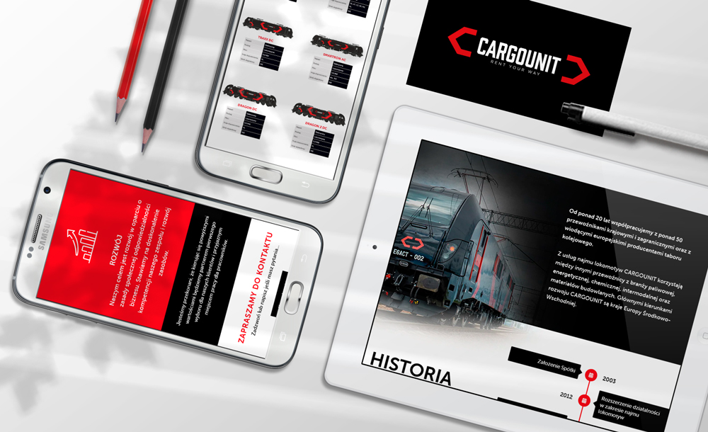 tworzenie stron www Cargounit