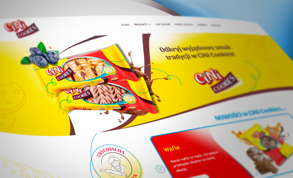 tworzenie stron www Cini Cookies
