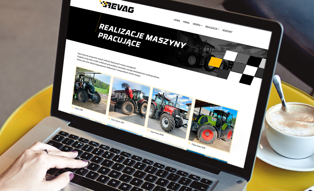 tworzenie stron www Revag