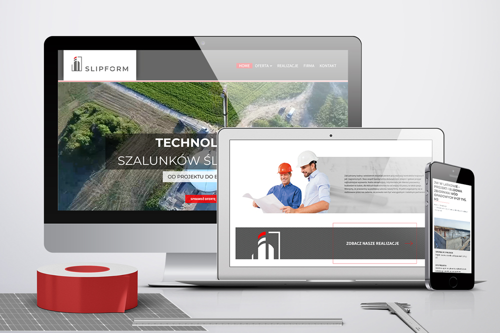 tworzenie stron www Slipform