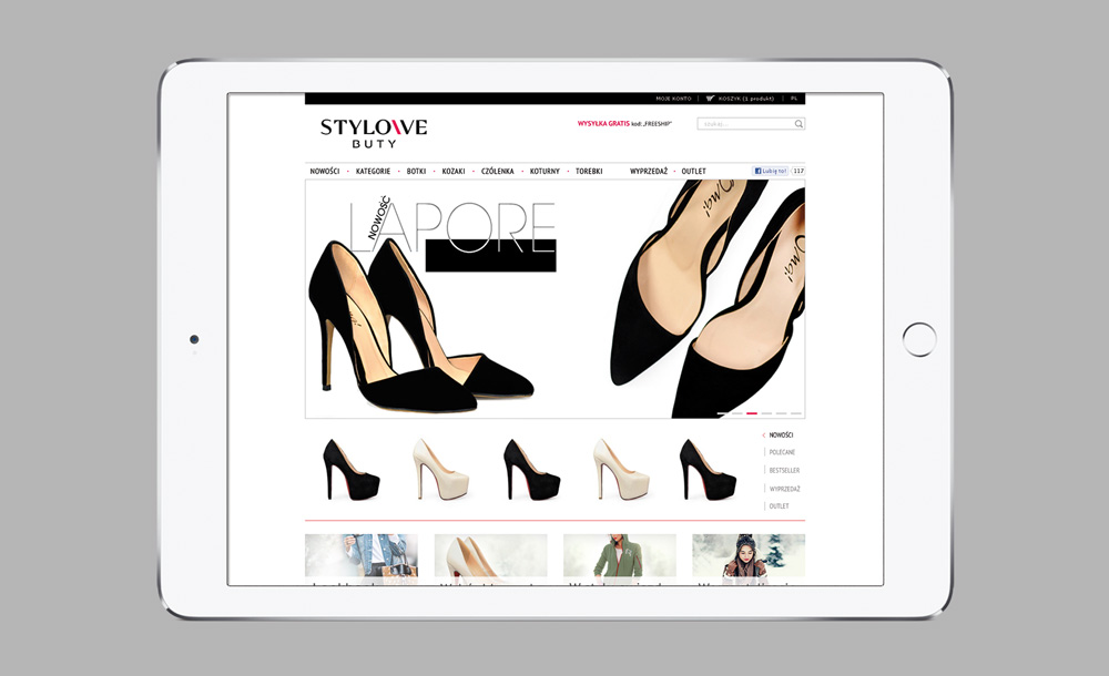 Strony WWW Stylowe Buty