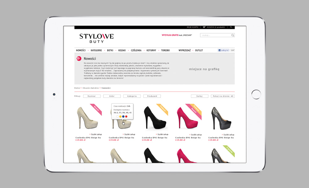 Strony WWW Stylowe Buty