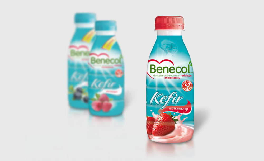 Opakowania reklamowe Benecol