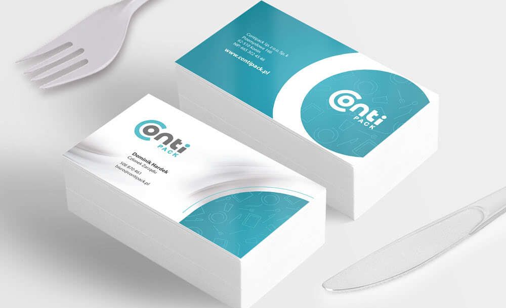 opakowania, etykiety reklamowe Conti