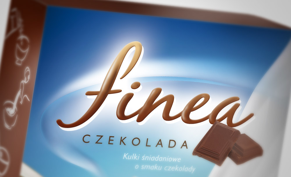opakowania, etykiety reklamowe Finea