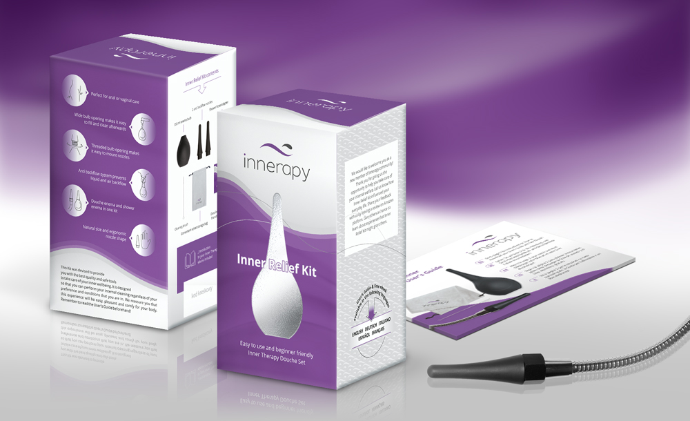 opakowania, etykiety reklamowe Innerapy