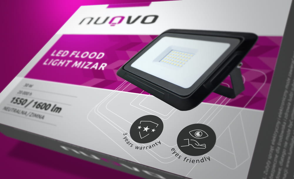 opakowania, etykiety reklamowe Nuovo