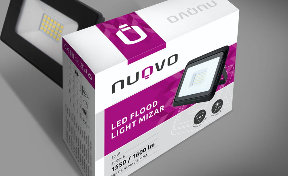 opakowania, etykiety reklamowe Nuovo