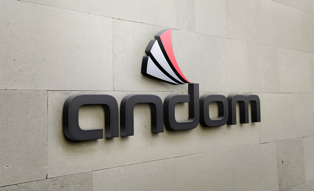 Logo firmy Andom