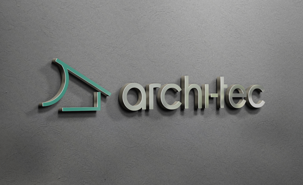 projekt logo firmy Archi-Tec