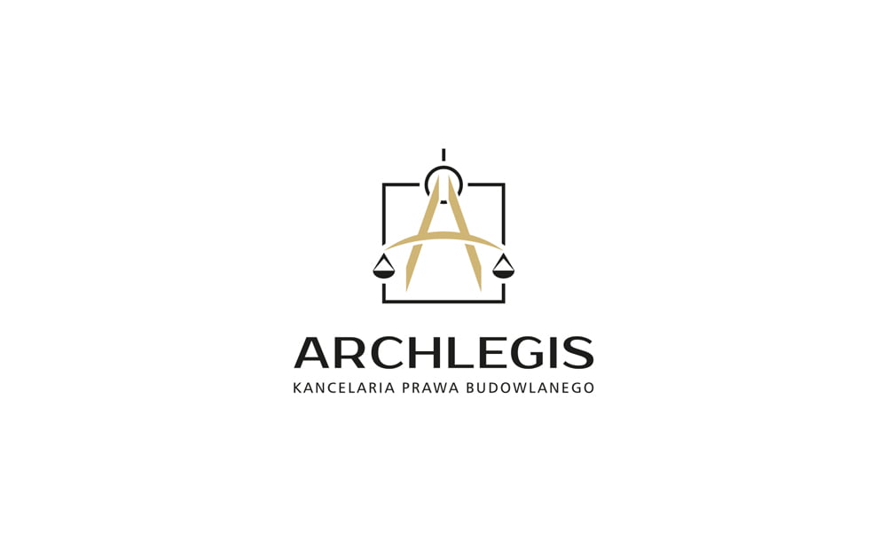 projekt logo firmy Archlegis