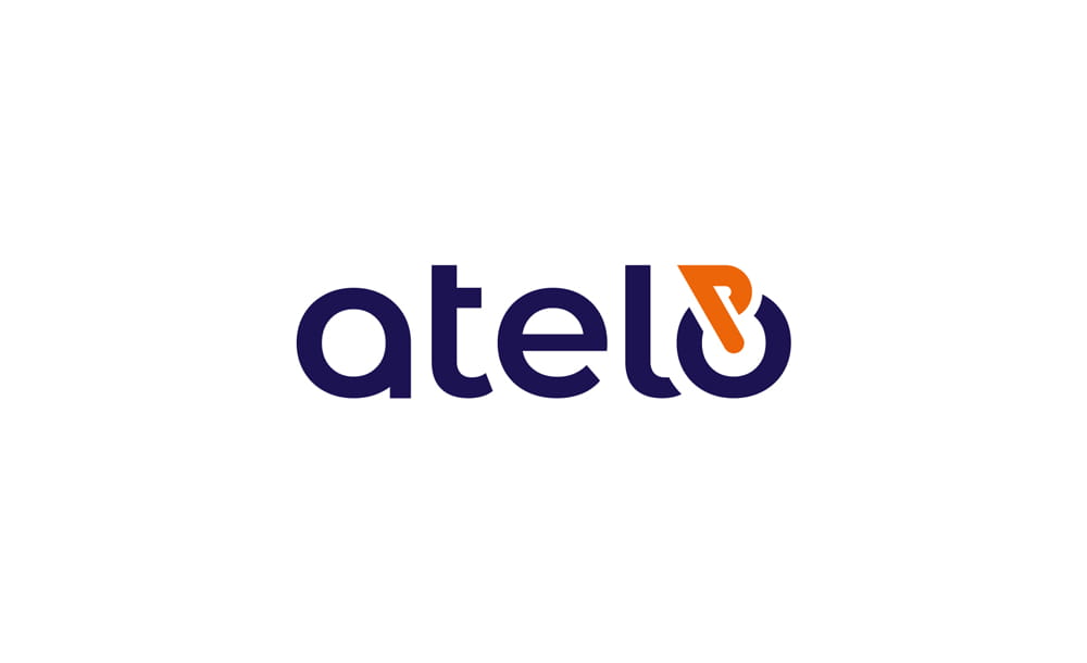 projekt logo firmy Atelo