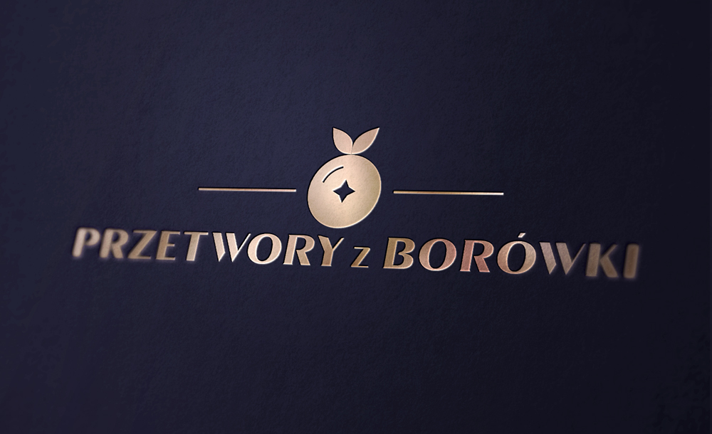 Logo firmy Przetwory z borówki