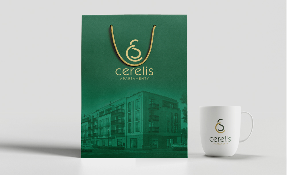 projekt logo firmy Cerelis