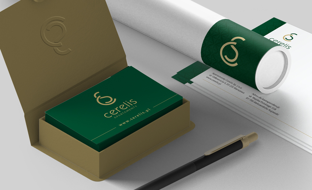 projekt logo firmy Cerelis