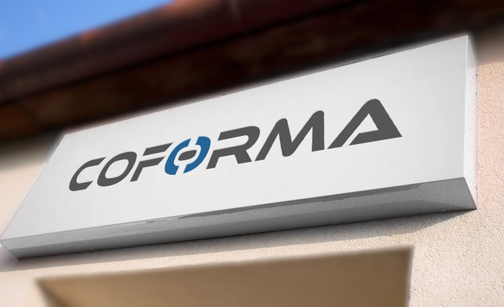 projekt logo firmy Coforma