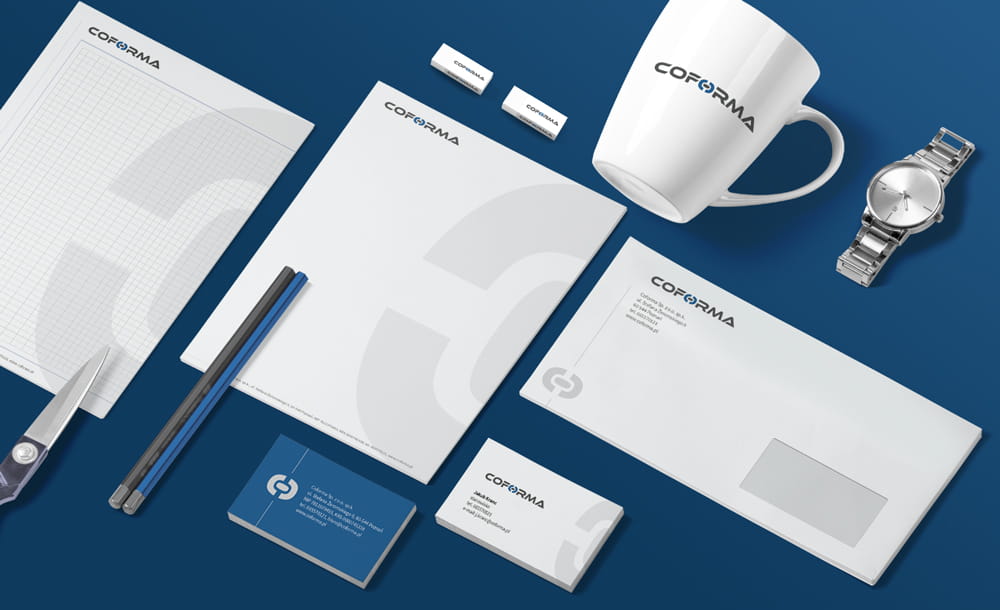 projekt logo firmy Coforma