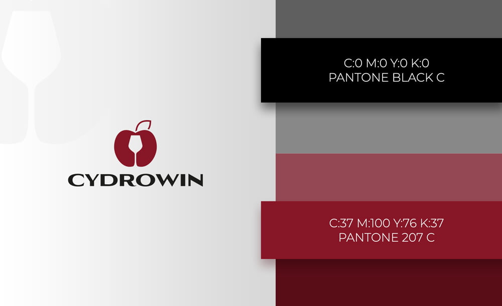projekt logo firmy Cydrowin