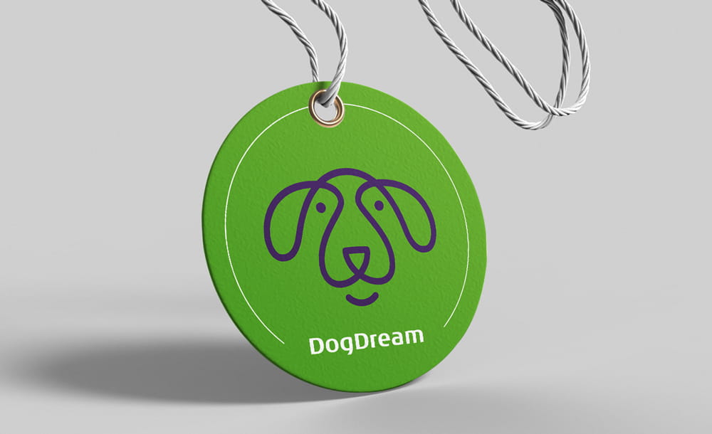 projekt logo firmy Dogdream