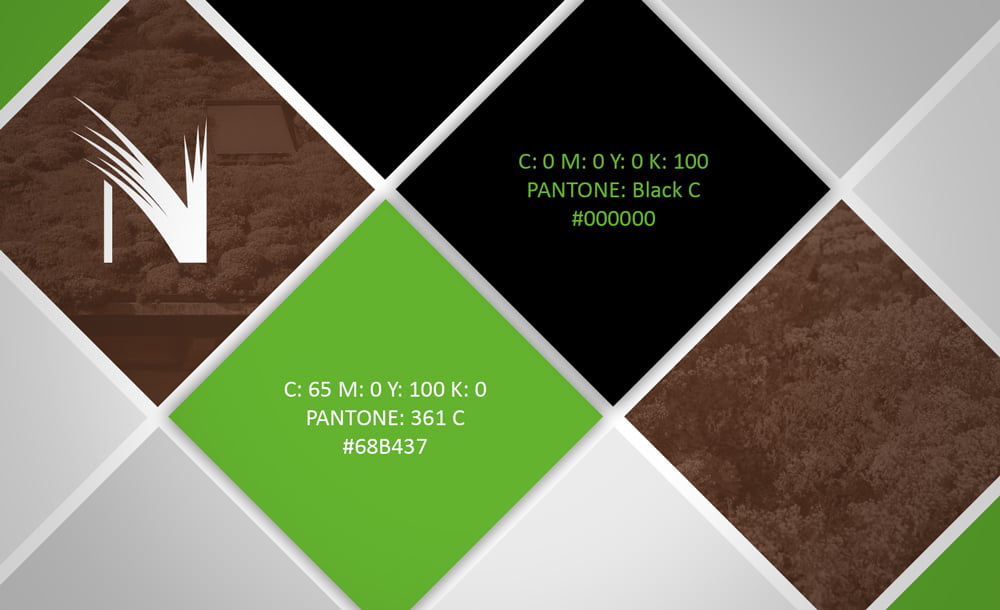 projekt logo firmy Green Flor