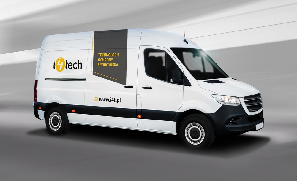 projekt logo firmy i4tech