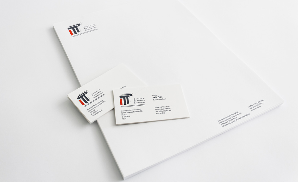 projekt logo firmy ITT