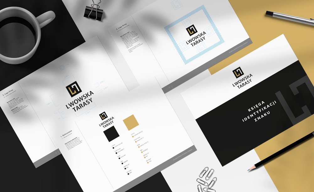 projekt logo firmy Lwowska Tarasy