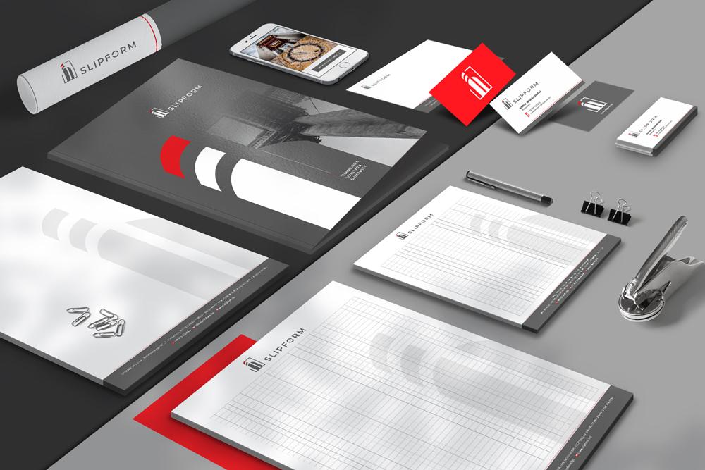 projekt logo firmy Slipform