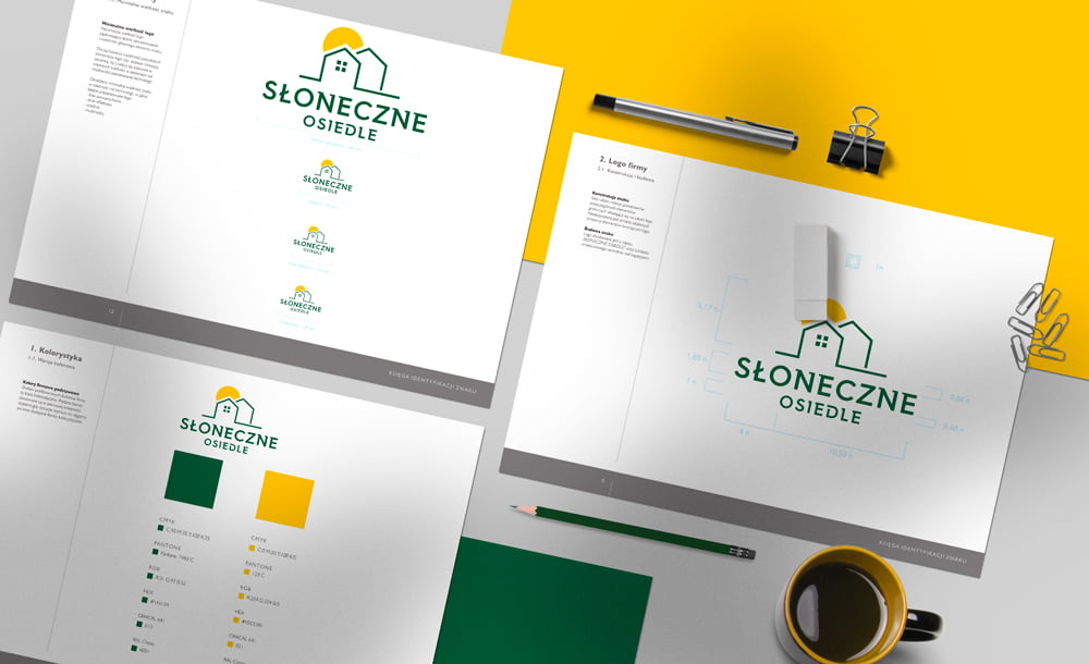 projekt logo firmy Słoneczne Osiedle