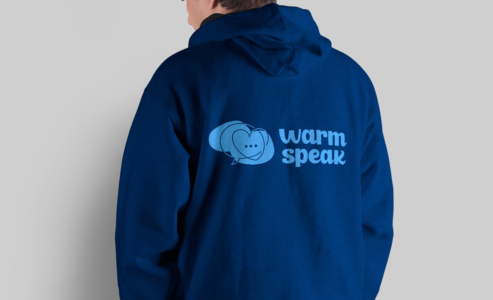 projekt logo firmy Warmspeak