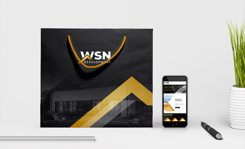 projekt logo firmy WSN Development