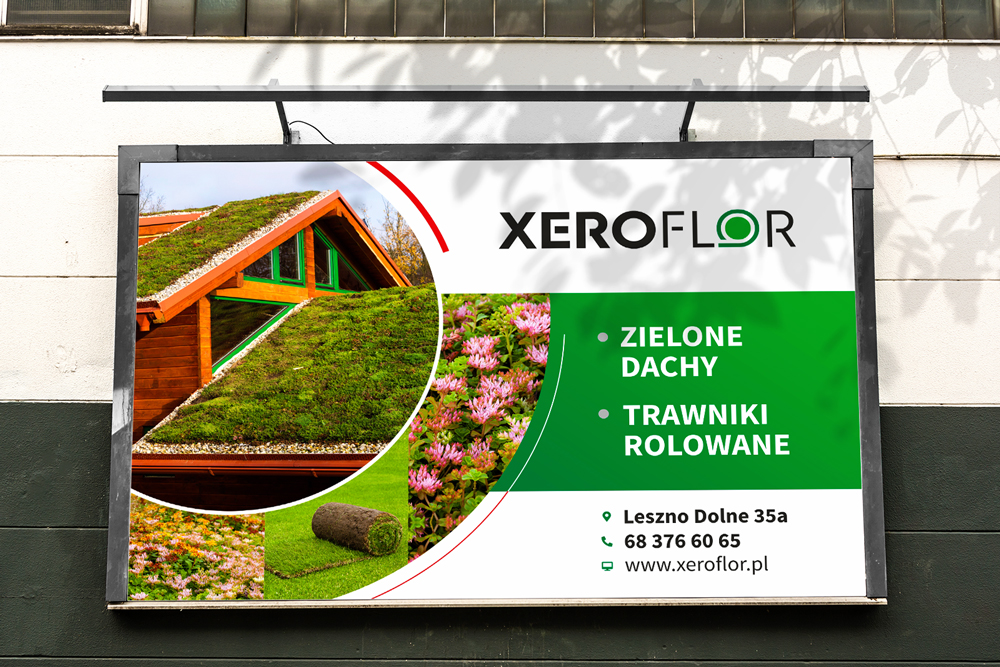 projekt logo firmy Xero Flor