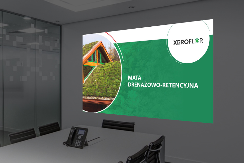 projekt logo firmy Xero Flor