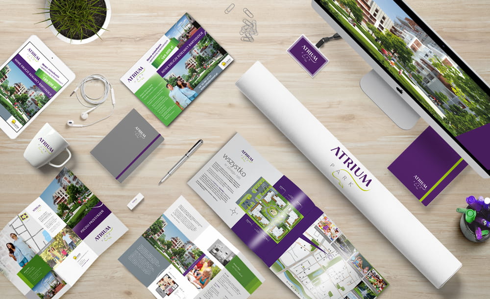 Identyfikacja wizualna Atrium Park